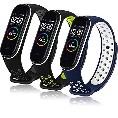 Bracelete MUGUST Compatível com Xiaomi Mi Band 4 Mugust - Pulseiras de relógio - compatível, xiaomi mi band 4