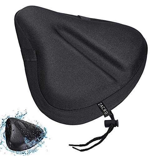 Assento ZACRO Soft e Profissional (Preto) Zacro - Almofadas e capas para selim de bicicleta - soft, profissional, impermeável, resistente ao pó