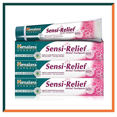 Pasta de Dentes HIMALAYA HERBALS Sensitive Relief Himalaya - Pasta de dentes - pasta de dentes, himalaya herbals, alívio sensibilidade