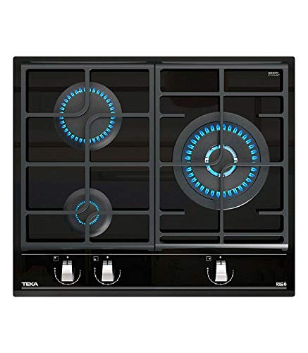 Placa de Gás TEKA GZC63310XBB 60 cm (Natural - 59.6 cm - Butano-Propano - Inox) TEKA - Cooktops - natural, butano-propano, inox, 60 cm