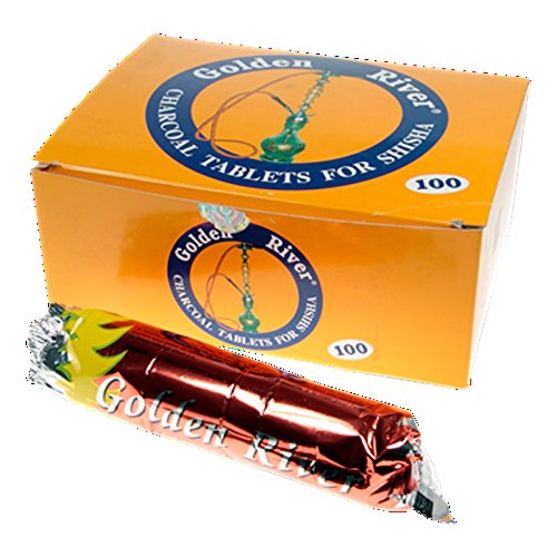 Golden River Carbon 40 Mm 3X10 Unidades Golden River - Acessórios de fumar - 40 mm, 3 unidades