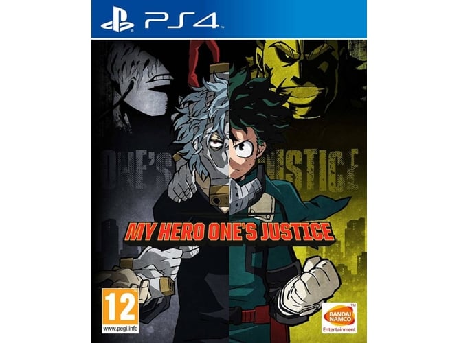 Jogo PS4 My Hero One's Justice (M18 - Ação) Namco - Software de jogos de vídeo - ps4, mangá shonen jump, combates 3d, cenários anime