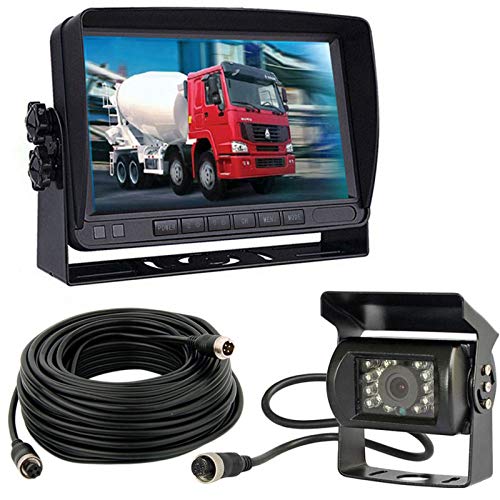 Monitor Auto 12V-24V com Sistema de Visão Noturna e Reversa xinyida - Câmeras de estacionamento para veículos motorizados - lcd, cmos, 640x480, tft lcd