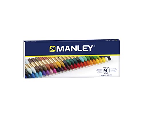 Lápis Cor Manley 50 Unidades (Recondicionado Como Novo) Manley - Banho e corpo - 50 unidades, traço suave, cores vivas, recondicionado