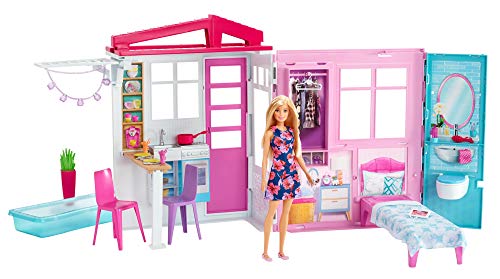 Casa de Brincar MATTEL Barbie (Idade Mínima: 3) Mattel - Casa de bonecas - brinquedo, barbie, idade mínima: 3