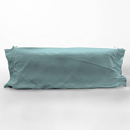 Capa de Almofada PIZUNA 16-01-0003 (Azul - 45x130cm) Pizuna Linens - Fronhas e almofadas - azul, algodão, 45x130cm