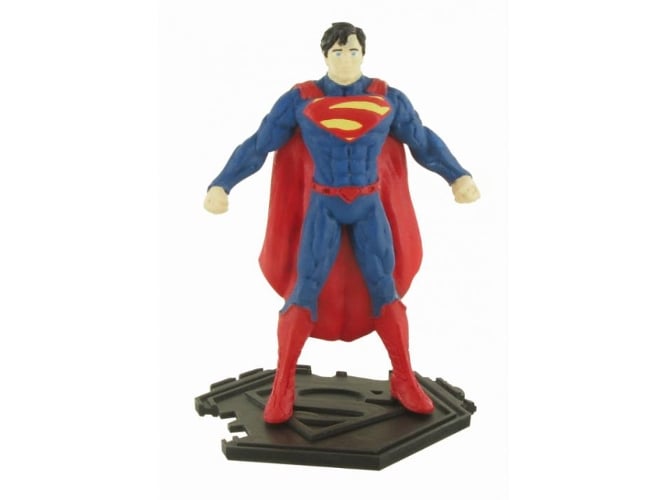 Figura de Ação FUNKO Pop! Superhero League Superman Force COMANSI - Bonecos de ação e brinquedo - figura, ação, funko pop, superhero league, superman force, 9 cm