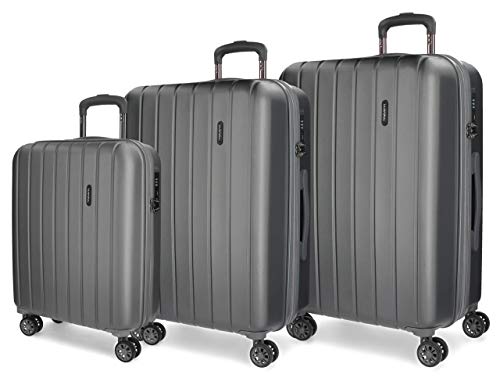 Conjunto 2 Malas de Viagem Rígida MOVOM Wood (220L) Azul Escuro MOVOM - Bolsas, carteiras e estojos - malas rígidas, 220L, azul escuro