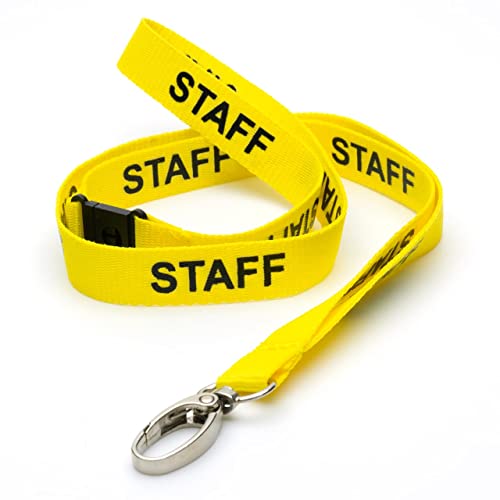 Fita para Identificação CKB LTD. Staff Lanyards CKB LTD - Cordões de pescoço - segurança, fecho metálico, alta qualidade, 51 cm
