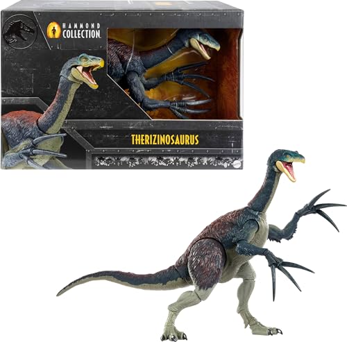 Figura MATTEL Jurassic World Hammond Collection Tericinosaurio Mattel - Brinquedos - figura, mattel, jurassic world, hammond collection, tericinosaurio, pvc