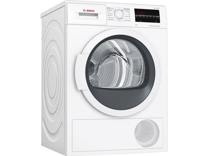 Máquina de Secar Roupa BOSCH WTG87249ES (8 kg - Bomba de Calor - Branco) Bosch - Secadores - 8 kg, bomba de calor, anti-ácaros, rápido
