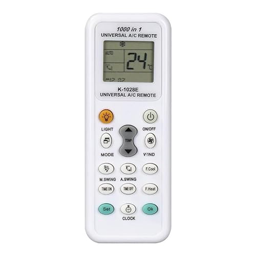 Comando universal para ar condicionado k-1028e (Climatização e ventilação) CABLEPELADO - Roupa - universal, ar condicionado, climatização, ventilação