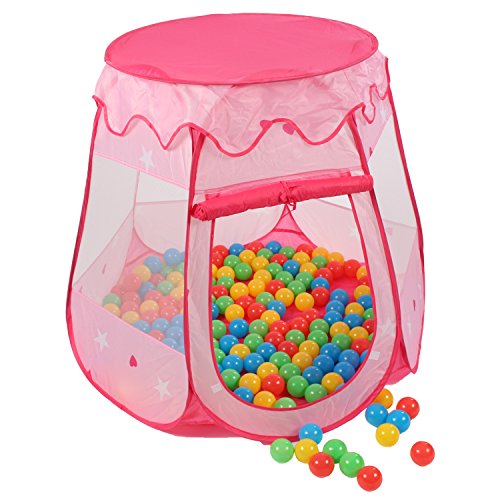 Tenda de Campismo Infantil com 100 Bolhas e Saco KIDUKU KIDUKUÂ® - Piscina de bolas - 100 bolhas, saco KIDUKU, poliéster resistente à água