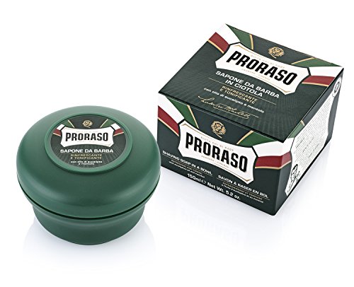 Proraso Green Shaving Soap In Bowl 150 Ml Proraso - Creme de barbear - eucalipto, menta, hidratante, 150 ml