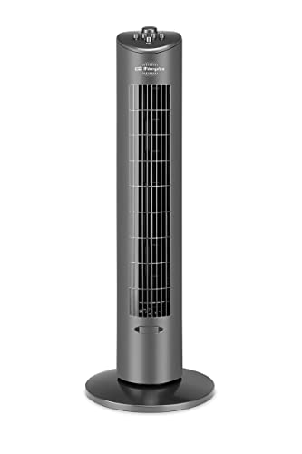 Ventilador de Torre ORBEGOZO TW 0850 (3 velocidades - 50 W - Diâmetro: 40 cm) Orbegozo - Ventoinhas de mesa e de pedestal - 3 velocidades, 50 W, 40 cm, temporizador