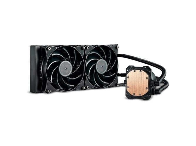 Water Cooler COOLERMASTER MasterLiquid Lite 240 Cooler Master - Peças de refrigeração de sistema de computador - enfriamento água, 240mm