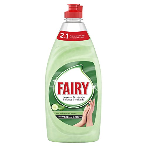 Fairy Limpieza Y Cuidado Aloe Vera Y Pepino Lavavajillas Liquido 500 Ml FAIRY - Detergente e sabão para louça - aloe vera, pepino, lavavajillas, 500 ml