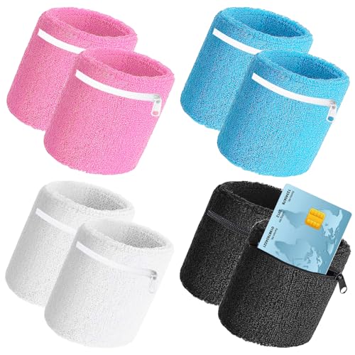 Acessório Desportivo ZEUWETS Sweatband (Tam: Tamanho Único) Zeuwets - Pulseiras de pulso - algodão, tamanho único, preto, branco, rosa, azul