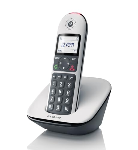 Telefone sem fio MOTOROLA 107CD5001WHITE Branco Motorola - Telefones sem fio - sem fio, branco, AAA