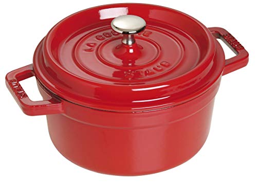 Caçarola Redonda STABU (Aço Inoxidável - Preto) STAUB - Fornos holandeses - aço inoxidável, preto, fogões, indução