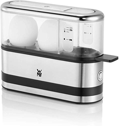 Cozer de Ovos WMF Kitchenminis 04.1502.0011 WMF - Cozedores de ovos - preto, prata, plástico, antiderrapante, indicador LED