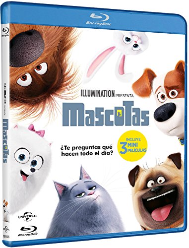Blu-Ray MASCOTAS (Edição em Espanhol) (Vídeo) UNIVERSAL - Dvds e vídeos - blu-ray, espanhol, vídeo