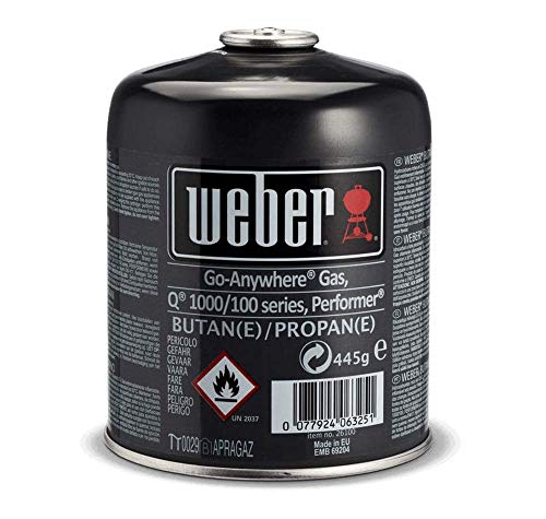 Garrafa de Gás WEBER Small (4.45 L - Azul) Weber Spain - Recipients e tanques de combustível - 4.45 l, azul, aço inoxidável, fácil de limpar