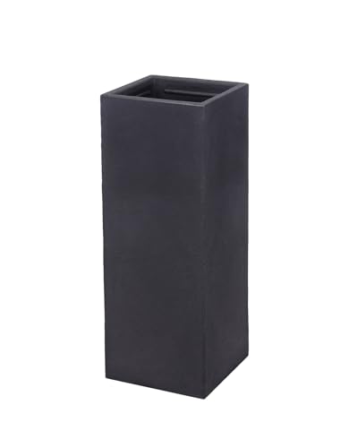 Vaso Rectangular Espetebos XXL Antracite 80 Cm Spetebo - Móveis de exterior - rectangular, 80 cm, plástico, antreita