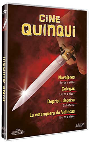 DVD Cine Quinqui: Navajeros - Colegas - Deprisa, Deprisa - La Estanquera de Vallecas (Edição em Espanhol) DIVISA HV - Dvds e vídeos - dvd, cinequinqui, navajeros, colegas, deprisa, la estanquera