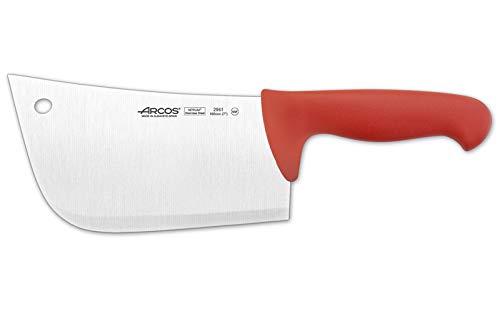 Faca Arcos Prof 296122 | Vermelho (Armazenamento e limpeza) Arcos - Facas de cozinha - inox, cozinha, barbear, 19 cm
