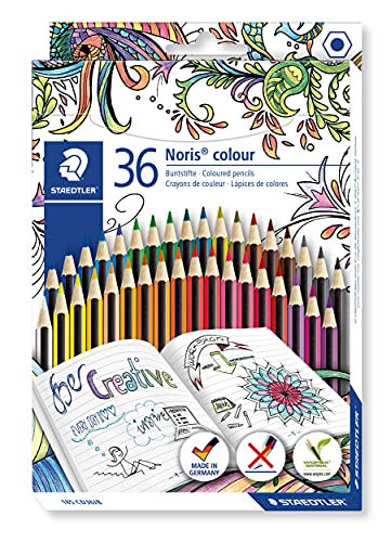 Lápis Cor NORIS 185 (Multicor - 36 Tabletas) Staedtler - Lápis - multicor, 36 tabletes