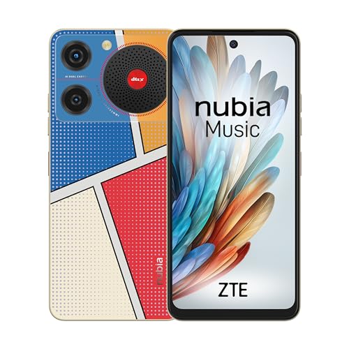 Smartphone ZTE Nubia Music (6.6'' - 4 GB - 128 GB - Preto) ZTE - Telemóveis - 6.6 polegadas, 4 GB, 128 GB, preto
