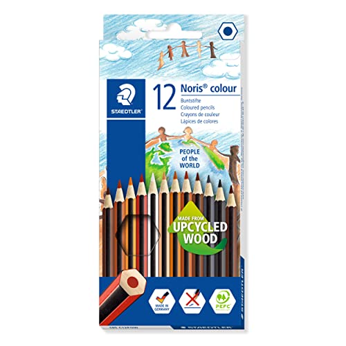 Lápis de Cor STAEDTLER Pow! 12 Unidades (Multicor) Staedtler - Lápis - multicor, médio, suave, fiável