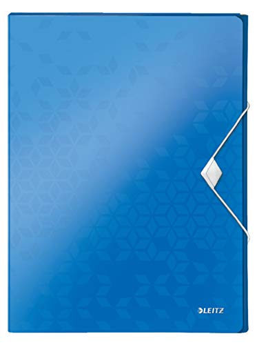 Pasta LEITZ WOW 30 mm Azul (A4 - Capacidade: 250 folhas) Leitz - Arquivamento e organização - 250 folhas, a4, polipropileno, azul