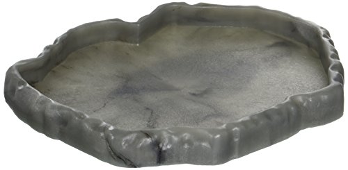 Comedouro para Reptis e Anfíbios ZOOMED L (Preto) Zoo Med - Suprimentos para répteis e anfíbios - reptis, anfíbios, aço inoxidável, 1L