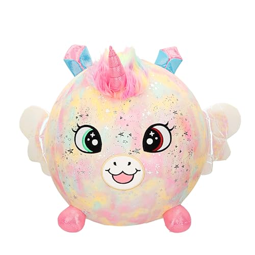 Peluche BIGGIES Balão Unicornio (Idade Mínima Recomendada: 3 anos) BIGGIES - Brinquedos - peluche, balão unicornio, idade mínima recomendada, divertir-se, inflador, caixa