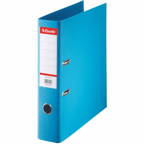 Dossier ESSELTE 123456 (Azul - Polipropileno - A4) Esselte - Pastas Organizadoras - 550 folhas, 80 g/m², etiqueta lateral, fastener