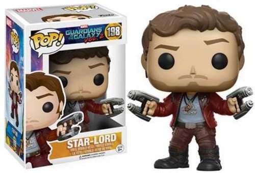Figura FUNKO Pop! Marvel: Gotg2 - Star-Lord Funko - Bonecos de ação e brinquedo - marvel, gotg2, star-lord