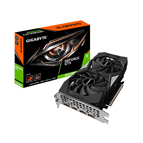 Placa Gráfica GIGABYTE GeForce GTX 1660 Super OC (NVIDIA - 6 GB DDR5) Gigabyte - Placas e adaptadores de vídeo - gigabyte, GeForce GTX 1660 Super OC, nvidia, 6 GB DDR5