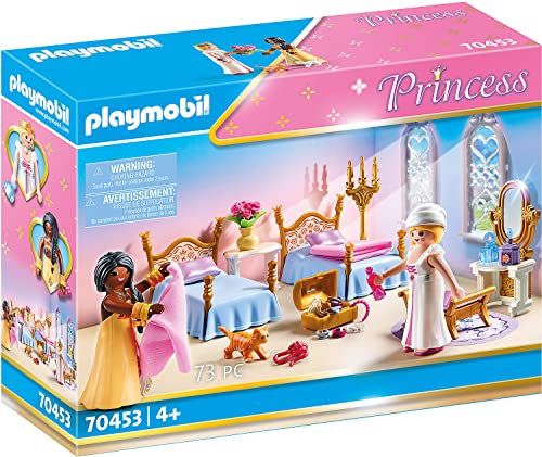 Playmobil Princess 70453 Dormitório (Jogos de Construção) PLAYMOBIL - Brinquedos - castelo, pista de dança, carruagem, cavalos