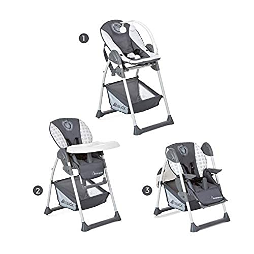 Cadeira de Refeição HAUCK Sit 'n' Relax Grey Hauck GmbH & Co. KG - Cadeiras altas e assentos elevatórios - cadeira infantil, berço, plegável, regulável de altura