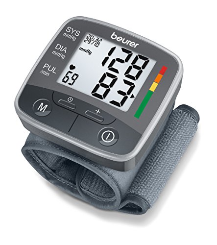 Tensiómetro de Braço BEURER BC32 Cinzento Beurer - Termopares e termopilhas - visível, automático, memória, lcd
