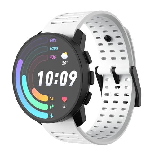 Bracelete TIMOVO Silicone (Suunto - Preto) TiMOVO - Pulseiras de relógio - silicone, suunto, preto