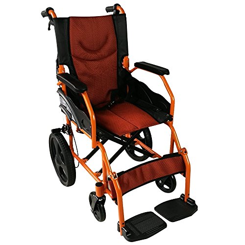 Cadeira de Rodas MOBICLINIC Pirâmide Laranja Mobiclinic - Cadeiras de rodas - cadeira, rodas, mobiclinic, pirâmide, laranja