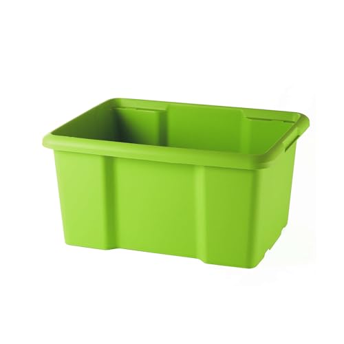 Caixa de Arrumação SUNDIS Bac (Plástico - 50 x 35 x 40 cm) SUNDIS - Recipientes de armazenamento doméstico - plástico, 50x35x40cm, verde, resistente