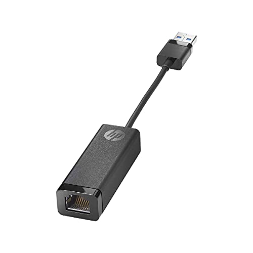 Adaptador HP USB 3.0 to Gigabit LAN (RJ-45) HP - Placas e adaptadores de rede - usb 3.0, lan gigabit, rj-45