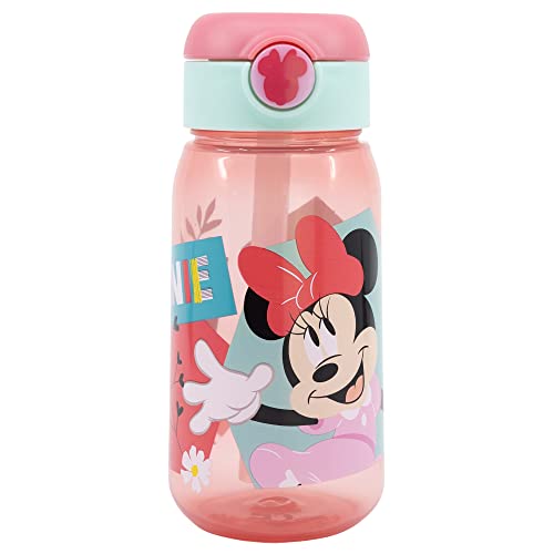 Garrafa STOR Minnie (Plástico - Azul - 7.5 x 12.5 cm) Stor - Garrafas de água - plástico, azul, 7.5 x 12.5 cm, 0,5 litros