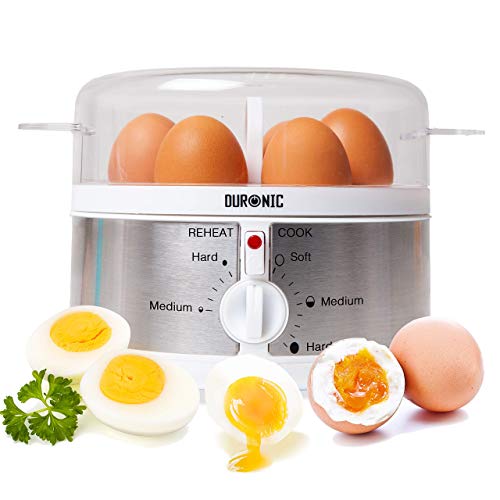 Máquina de Cozinha de Ovos DURONIC EB35WE Duronic - Cozedores de ovos - máquina de cozinha, ovos, duronic eb35we, regulador, reaquecimento, temporizador