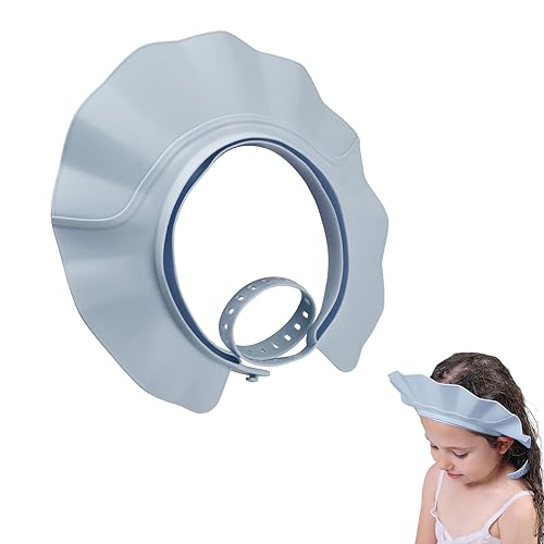 Touca Infantil PROSPERPLAST 1144-0.5 Azul Roseyan - Banho e corpo - ajustável, resistente, fácil de limpar, lavável