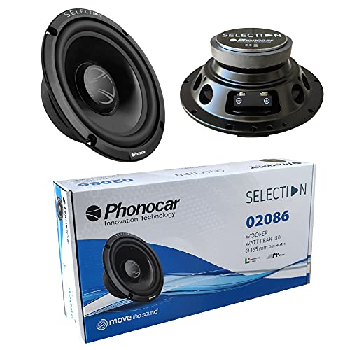 Colunas Auto PHONOCAR SELECTION 02086 (16.5cm - 70W) SELECTION - Alto-falantes - 16.5 cm, 70 W
